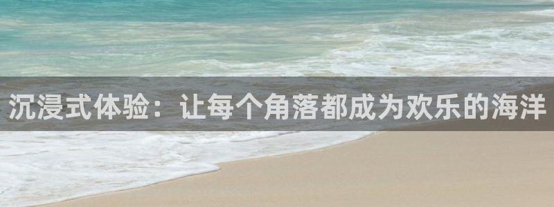 恩佐娱乐：沉浸式体验：让每个角落都成为欢乐的海洋
